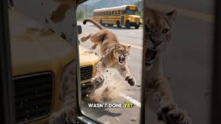 A Mountain Lion Attacked A School Bus 😨