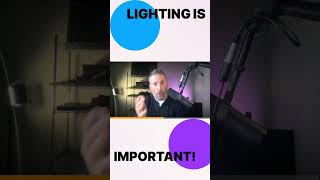 Lighting for your video podcast is important! 👏