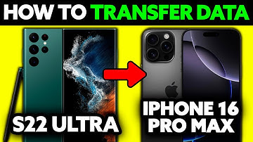 How To Transfer Data From S22 Ultra to iPhone 16 Pro Max (2025) - Step by Step