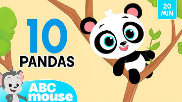 Kids Counting Song with Cute Pandas! 🐼 | Numbers 1-10 + More Fun | ABCmouse for Kids 🐼🎶🌟
