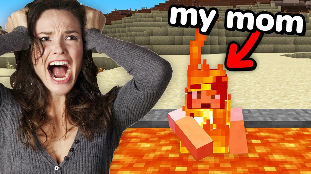 I Forced My Parents to Speedrun Minecraft...