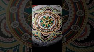 That feel when the creator is on the mind while painting..mandala peacetime