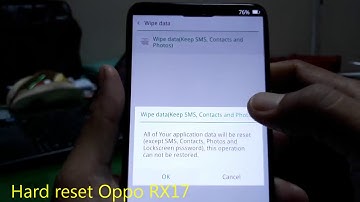 Hard reset Oppo RX17