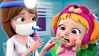 The Dentist Song, Going To The Dentist 🦷😁 More New Nursery Rhymes & Kids Songs #LittlePIB