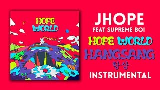 J-Hope -' HANGSANG (항상) 'Feat. Supreme Boi Instrumental // Karaoke by J hobi