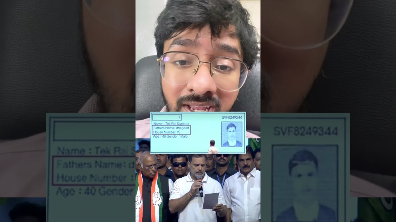 Congress Launches Campaign Urging People To Register Against Vote Chori 