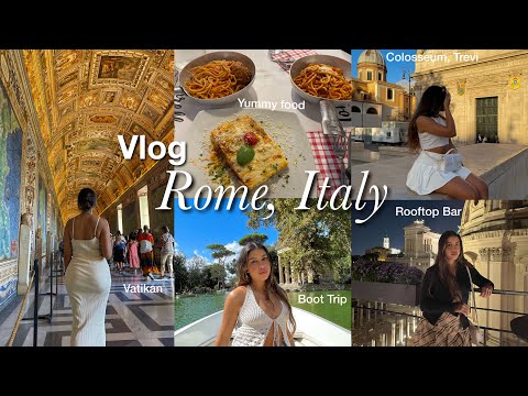 ROM VLOG! die BESTEN Restaurants & Bars, Sightseeing, Hotel + Outfits