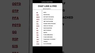 Chat Like a Pro -5 🚀 | #shorts #englishspeaking #speakconfident #learnenglish #spoeknenglish