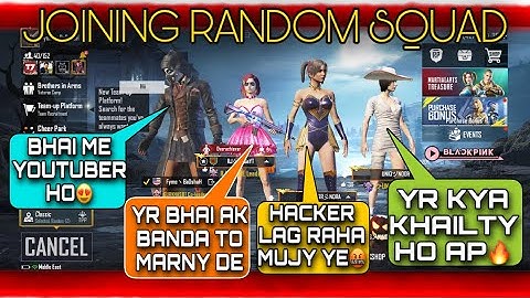 JOINING RANDOM FUNNY PUNJABI SQUAD LIKE A BOT | FYME BABA | PUBG MOBILE❤️
