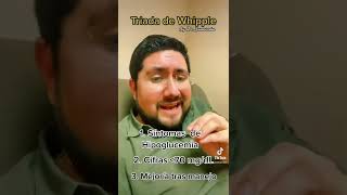 Triada de Whipple en Hipoglucemia By Dr. Zamarr贸n Triada de Whipple en Hipoglucemia By Dr. Zamarr贸n