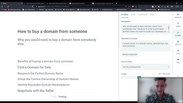 How to create SEO content using Frase io.