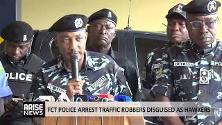Fct Police Arrest Traffic Robbers Disguised As Hawkers 
