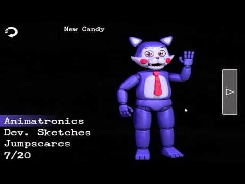 All animatronics in five nights at candy's 2 #fyp #horror #horror #fiv
