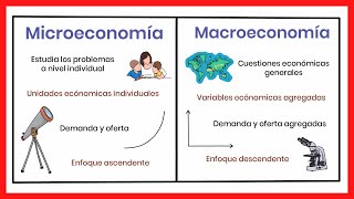 MACROECONOMICS and MICROECONOMICS | Differences and relationship