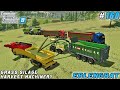 Alpine Meadow Grass Silage Harvesting | Erlengrat Farm | Farming simulator 22 | Timelapse #160