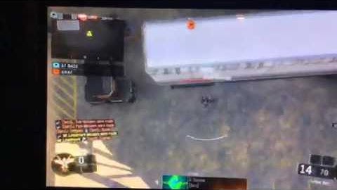 Tomahawk trickshot on bots combine