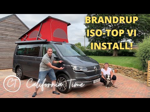 Brandrup ISO-TOP VI Roof Liner - FULL Install and unpacking with a VW  California Ocean T6.1 Camper! 