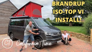 Brandrup ISO-TOP VI Roof Liner - FULL Install and unpacking with a VW California Ocean T6.1 Camper!
