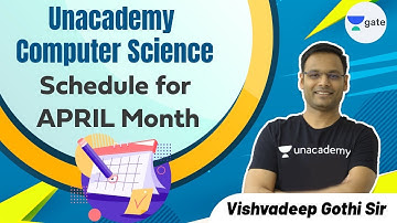 April Month Schedule on Channel | GATE 2022 #VishvadeepGothi