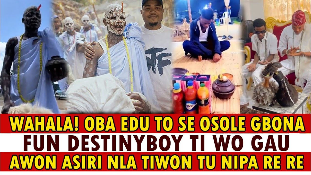 АХАА! Полиция готова начать расследование в отношении Оба Эду, участника группы Destiny Boys.