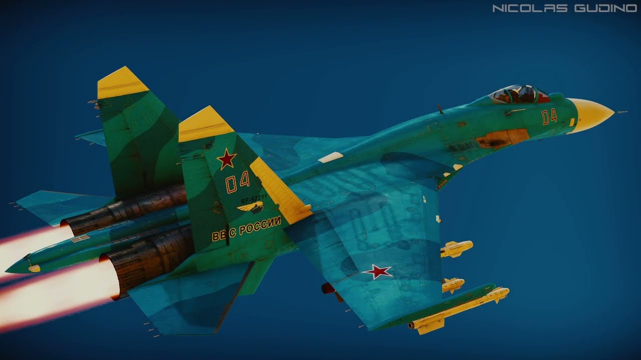 PURE AERODYNAMICS: The Su-27 Is A Work Of Art In The Sky