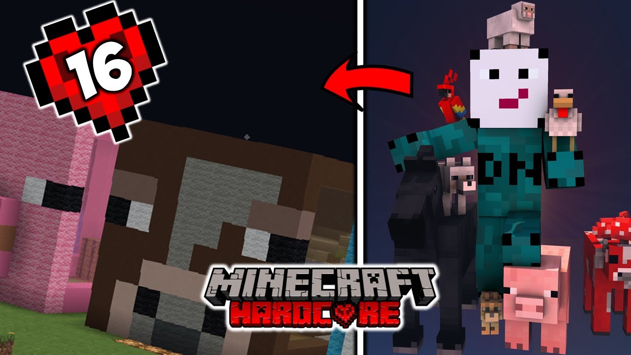 I Built Home for Every Animal in Minecraft Hardcore (Ep#16) MINECRAFT ...