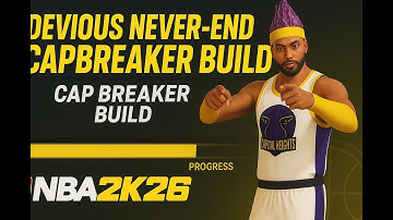 *CRAZY BUILD WITH NEVER-ENDING CAP BREAKERS!!* NBA 2K26 BUILDER