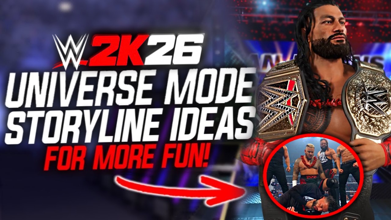 WWE 2K26 Universe Mode Is Amazing with these Custom Storyline Ideas!