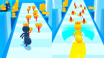 Tiny Run Gameplay Walkthrough All Levels iOS, Android Big Update Part-8 SHAPE GAMES