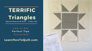 Quick Star with TERRIFIC Triangles