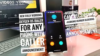 oneplus oxygenos dialer for any oneplus working oos 12 to oos14 |call recording without announcement