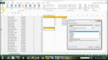 BUS 311 Project #8 STATISTICAL FUNCTIONS [Part II]