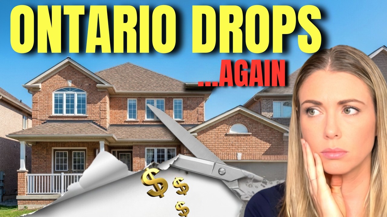 Цены на жилье снова снижаются… Онтарио в беде?
