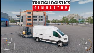TRUCK LOGISTICS SIMULATOR TRANSPORT CHARIOT ÉLÉVATEUR screenshot 2