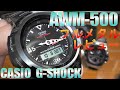 カシオ G-SHOCK フルメタルブラック AWM-500  レビュー