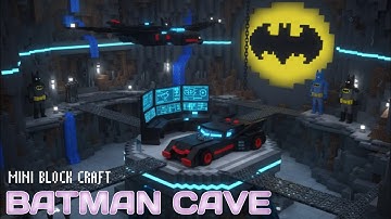 Batman cave in Mini Block Craft|| ProHexa65||