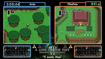 Andy vs Pikapals, Race 3. ALTTPR Keysanity Tournament 2018