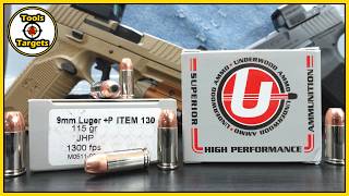 Lead Instead?...Underwood 9MM +P 115 Grain "Sporting" Self-Defense AMMO Ballistic Gel Test!