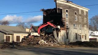 Milo Masonic Building Demolition