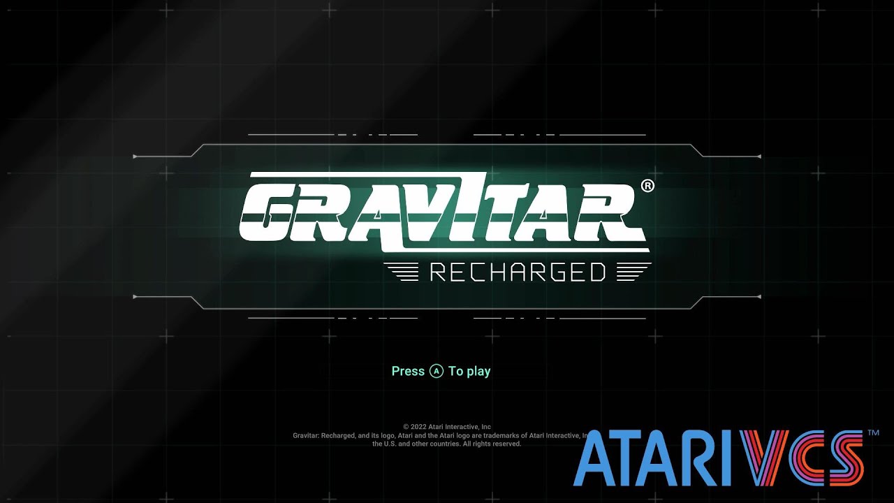 Gravitar: Recharged - The new Atari VCS - Mockduck Plays Games