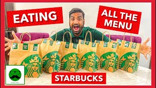 Rs 5,000 Starbucks | Eating all the Menu Challenge | Veggie Paaji