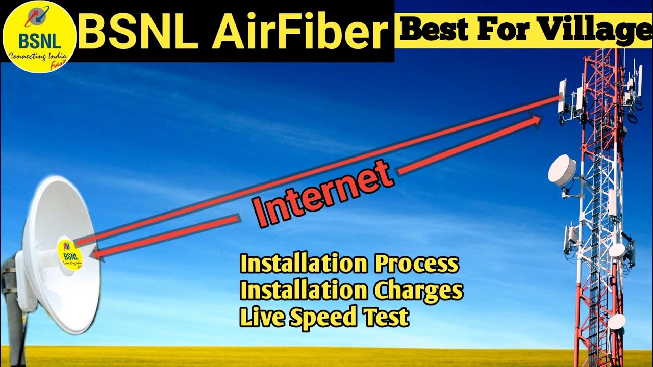 BSNL AirFiber Bsnl Airfiber Installation Process Speed Test jio-airfiber-5g-dongle-plans-speed-jio-air-fiber-all-details