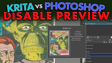 krita v photoshop 7: layer preview OFF