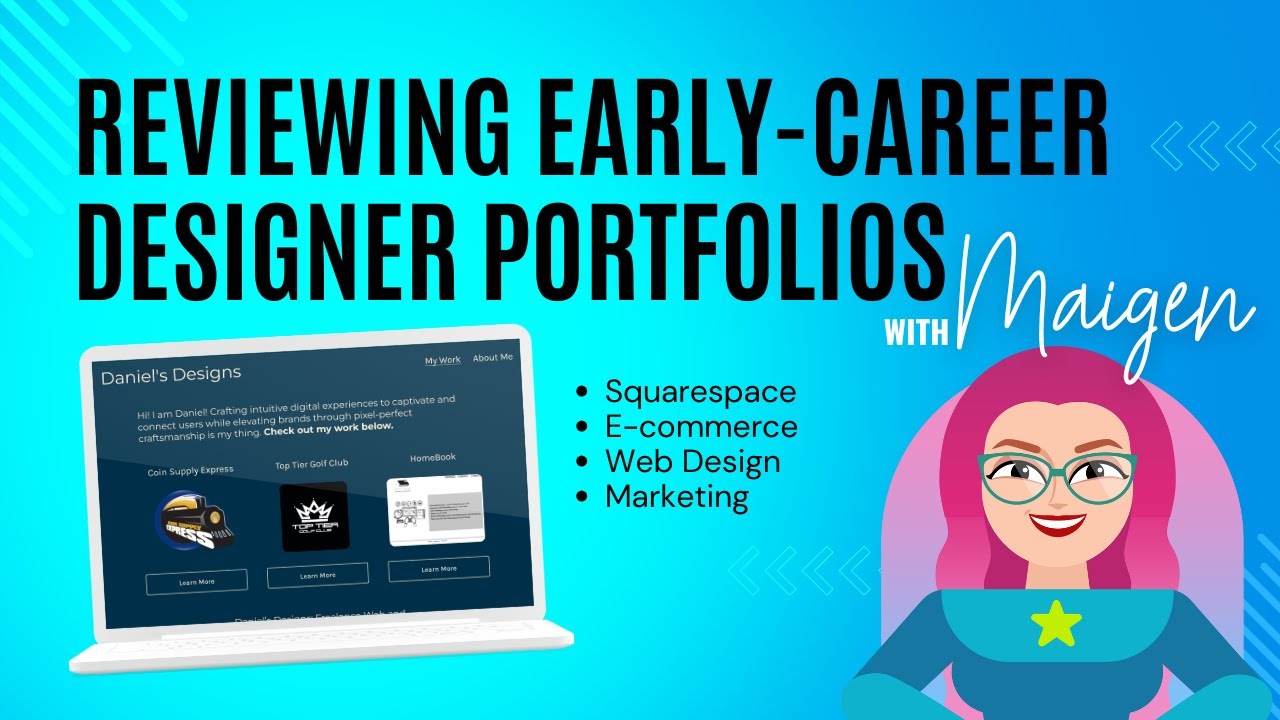 Early-Career Designer Portfolio Review - Daniel Gollub - YouTube