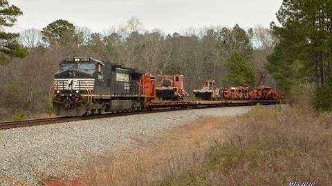 NS 9616 West, NS Train 94G, Tallapoosa, GA