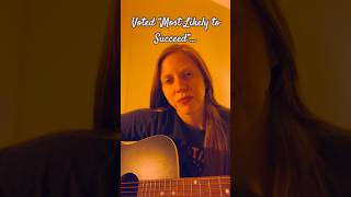 This high school superlative still haunts me… #originalsong #singersongwriter #singer #mentalhealth