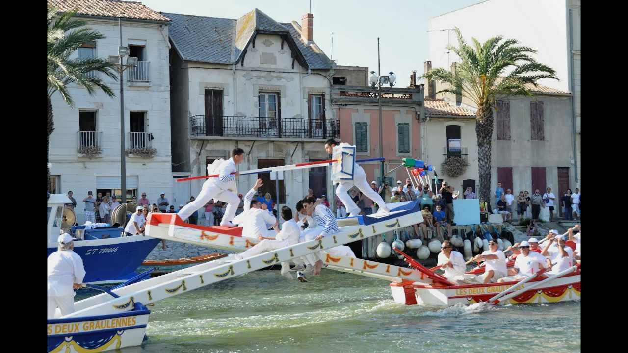 Joutes nautiques au Grau du Roi Le Grau Du Roi Camargues France YouTube Joutes nautiques au Grau du Roi Le Grau Du Roi Camargues France YouTube