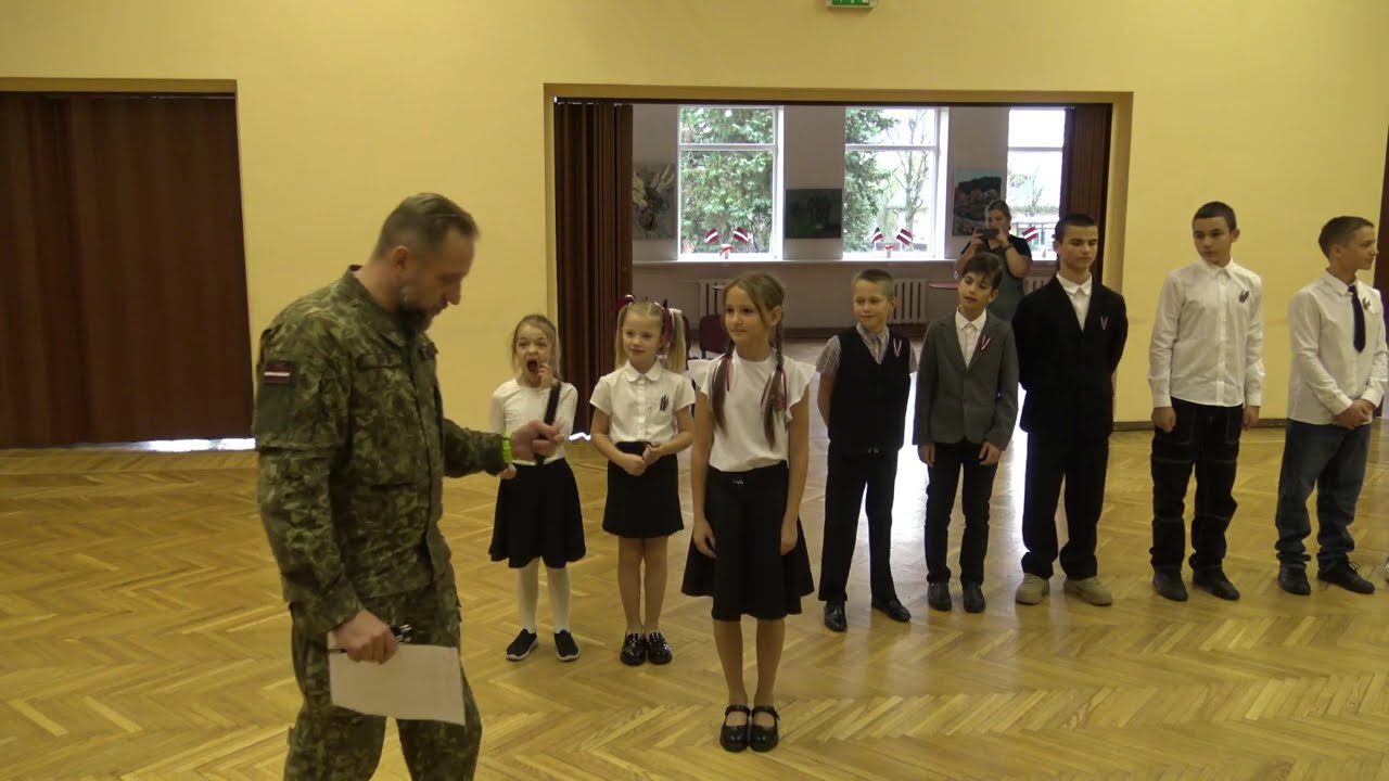 Ierindas skate Tumes pamatskolā 14.11.2024. Apbalvošana.