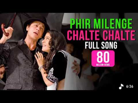 Phir Milenge Chalte Chalte Full Song Rab NigamNe Bana Di Jodi Shah Rukh Khan Sonu 