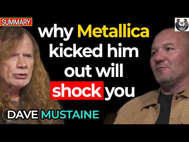Dave Mustaine: From Metallica's Exit to Megadeth's Rise, A Story of Resilience